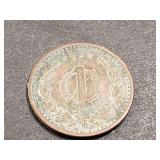 1930 1 Centavos From Mexico