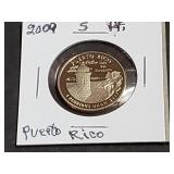 2009 S Puerto Rico Quarter High Grade