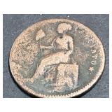 1859 1/4 Real From Jalisco, Mexico