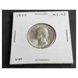 1954 Washington Quarter High Grade