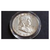 1957 Franklin Half Dollar