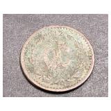 1912 1 Centavos From Mexico
