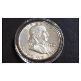 1958 Franklin Half Dollar