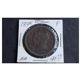 1848 Braided Hair Large Cent