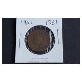 1901 Indian Head Cent