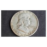 1950 Franklin Half Dollar