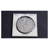 1962 Peso From Mexico 10% Silver