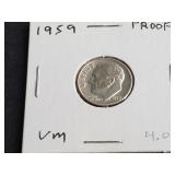 1959 Roosevelt Dime High Grade