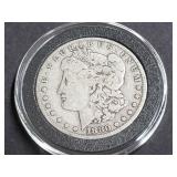 1880 O Morgan Silver Dollar