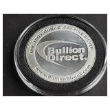 Bullion Direct 1 Ounce .999 Silver