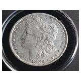 1882 O Morgan Silver Dollar
