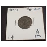 1900 1 Centavos From Mexico