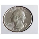 1955 D Washington Quarter High Grade