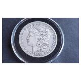 1881 S Morgan Silver Dollar