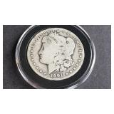 1901 S Morgan Silver Dollar