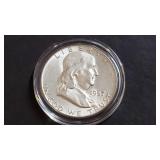 1957 Franklin Half Dollar