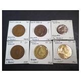 6 Coins From South Africa