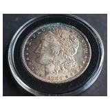1884 Morgan Silver Dollar High Grade Toning