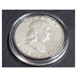 1961 Franklin Half Dollar