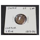 1875 ? 1 Rin From Japan