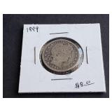 1899 Barber Quarter