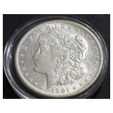 1921 S Morgan Silver Dollar High Grade