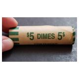 Roll of 90% Silver Dimes