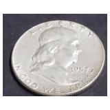 1957 Franklin Half Dollar