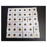 36 Lincoln Wheat Cents