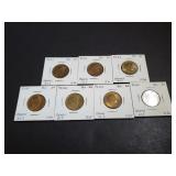 (7) 1950 20 Centavos From Peru