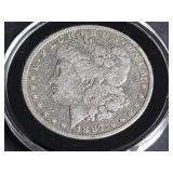 1887 O Morgan Silver Dollar