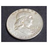 1957 Franklin Half Dollar