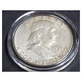 1961 Franklin Half Dollar