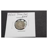 1865 3 Cent Nickel