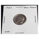 1957 Roosevelt Dime High Grade