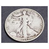 1945 D Walking Liberty Half Dollar