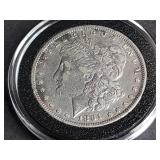 1891 O Morgan Silver Dollar