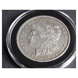 1890 O Morgan Silver Dollar