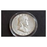1963 D Franklin Half Dollar