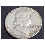 1960 Franklin Half Dollar