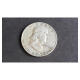 1954 D Franklin Half Dollar