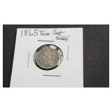 1865 3 Cent Nickel