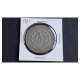 1961 Peso From Mexico 10% Silver