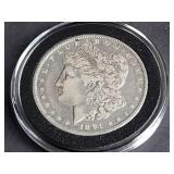 1891 O Morgan Silver Dollar