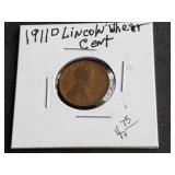 1911 D Lincoln Wheat Cent