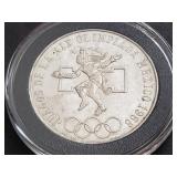 1968 25 Pesos From Mexico "Olympic"