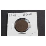 1864 2 Cent