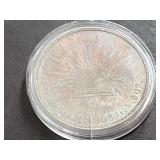 1908 Mo GV UN Peso Fom Mexico 90.27% Silver