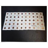50 Lincoln Cents
