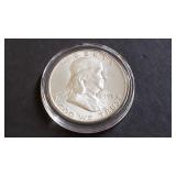 1953 D Franklin Half Dollar